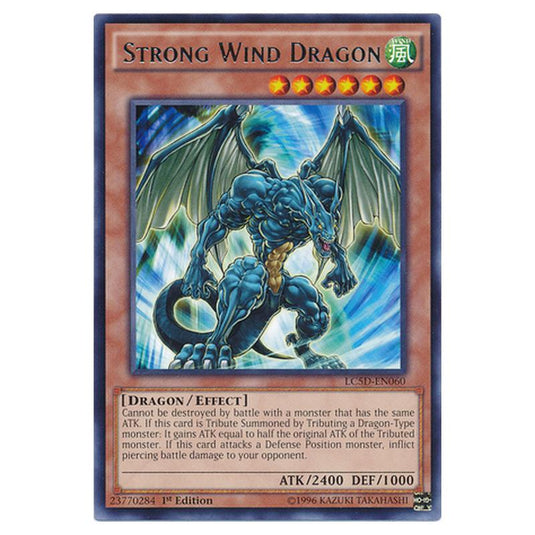 Yu-Gi-Oh! - Legendary Collection 5D's Mega Pack - Strong Wind Dragon (Rare) LC5D-EN060