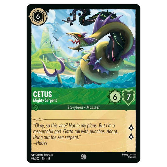 Lorcana - Attack of the Vine - Cetus - Mighty Serpent (Common) - 96/207