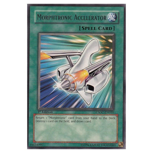 Yu-Gi-Oh! - Crossroads of Chaos - Morphtronic Accelerator (Rare) CSOC-EN050