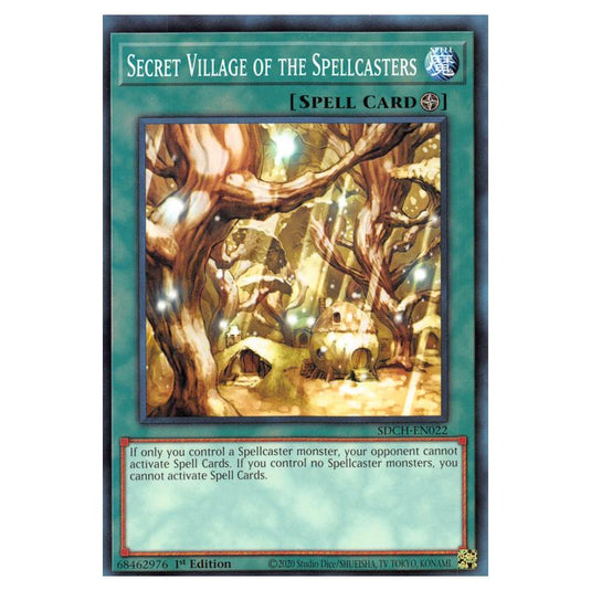 Yu-Gi-Oh! - Structure Deck - Spirit Charmers - Secret Village of the Spellcasters (Common) SDCH-EN022