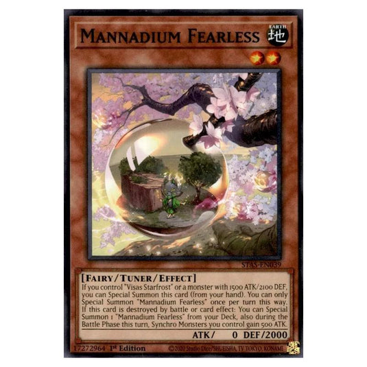 Yu-Gi-Oh! - 2-Player Starter Set - Mannadium Fearless (Common) STAS-EN039