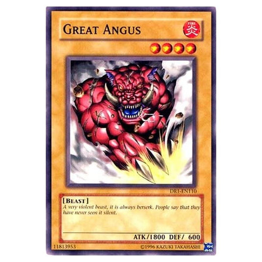 Yu-Gi-Oh! - Dark Revelation Volume 1 - Great Angus (Common) DR1-EN110