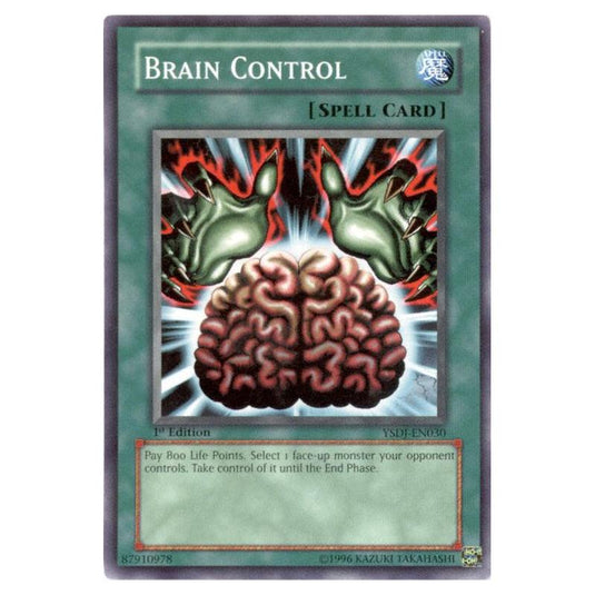 Yu-Gi-Oh! - Starter Deck - Jaden Yuki - Brain Control (Common) YSDJ-EN030