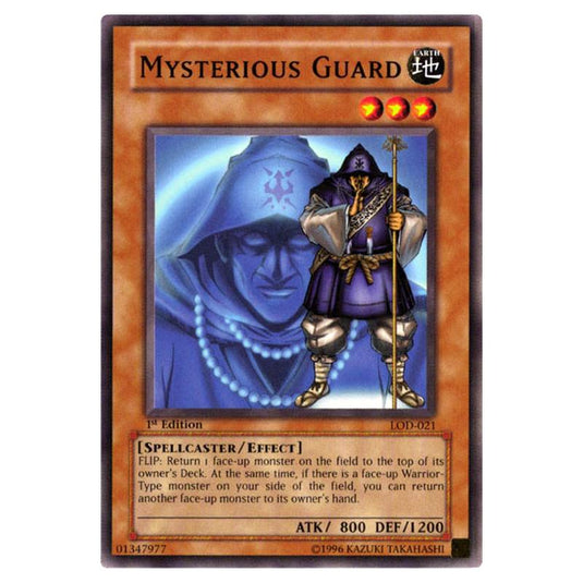 Yu-Gi-Oh! - Legacy of Darkness - Mysterious Guard (Common) LOD-021
