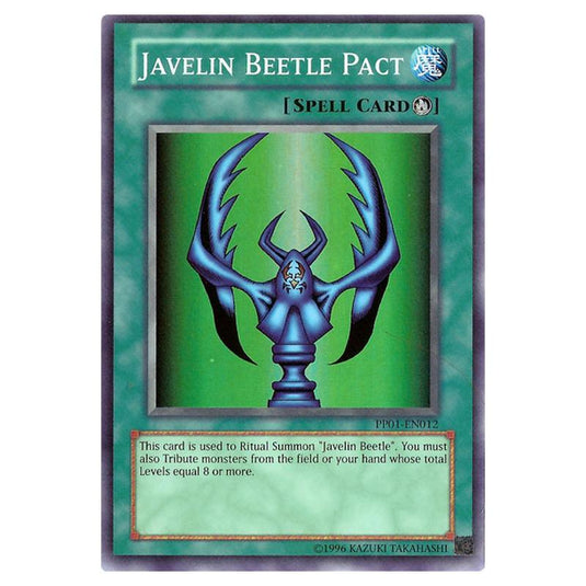 Yu-Gi-Oh! - Premium Pack (TCG) - Javelin Beetle Pact (Super Rare) PP01-EN012