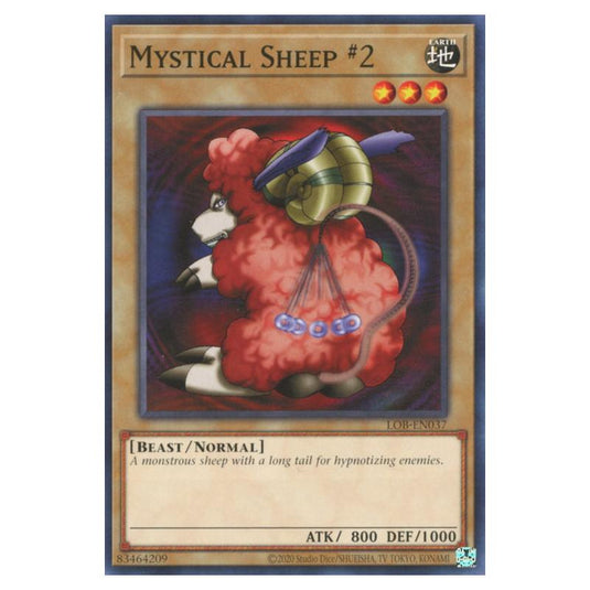Yu-Gi-Oh! - Legend of Blue Eyes White Dragon (25th Anniversary Edition) - Mystical Sheep #2 (Common) - LOB25-EN037