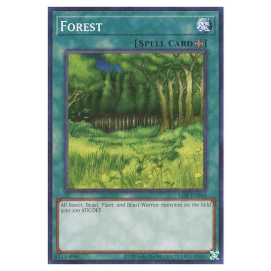 Yu-Gi-Oh! - Legend of Blue Eyes White Dragon (25th Anniversary Edition) - Forest (Common) - LOB25-EN046