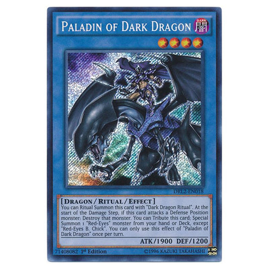 Yu-Gi-Oh! - Dragons of Legend 2 - Paladin of Dark Dragon (Secret Rare) DRL2-EN018