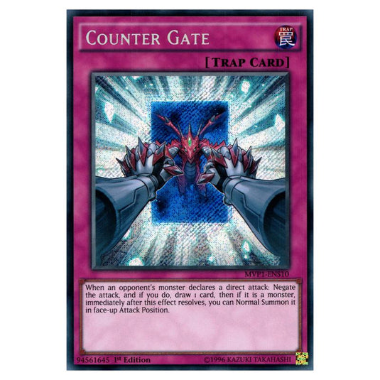 Yu-Gi-Oh! - Yu-Gi-Oh! The Dark Side of Dimensions Movie Pack Secret Edition - Counter Gate (Secret Rare) MVP1-ENS10