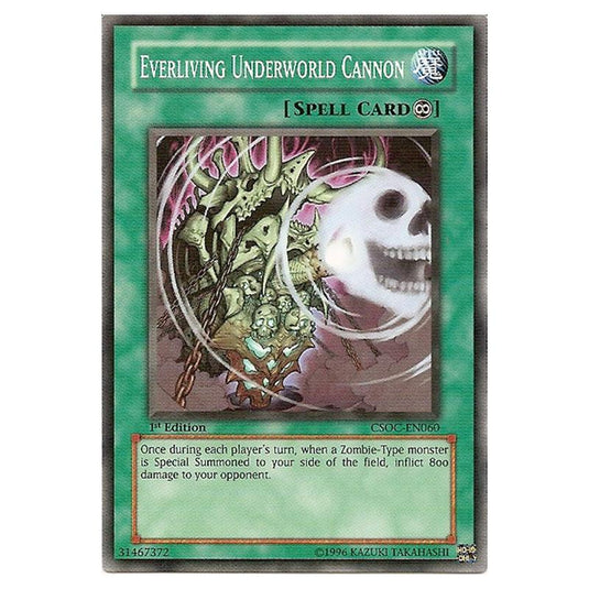 Yu-Gi-Oh! - Crossroads of Chaos - Everliving Underworld Cannon (Common) CSOC-EN060