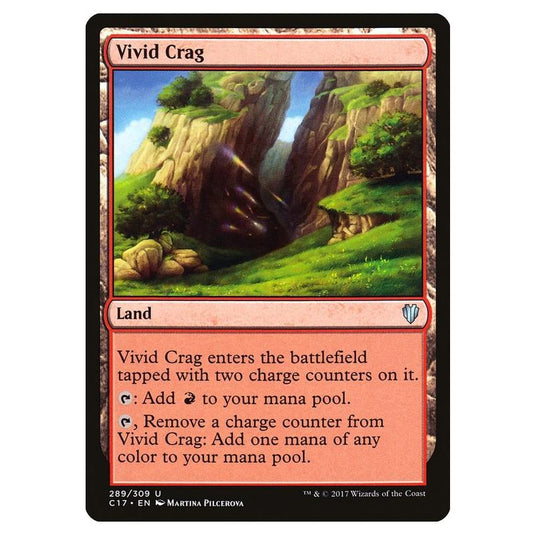 Magic The Gathering - Commander 2017 - Vivid Crag - 289/309