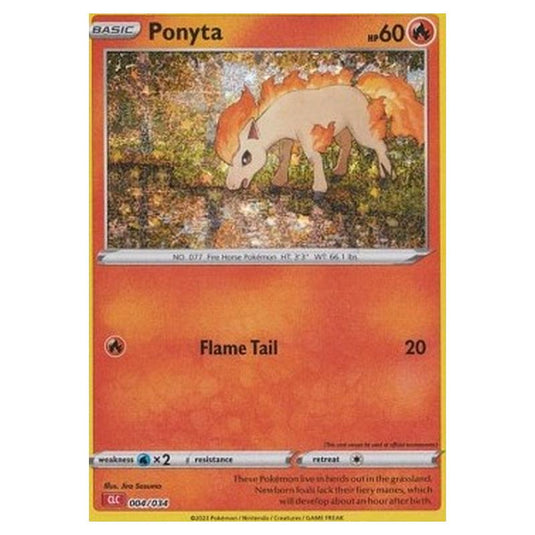 Pokemon - Pokémon Trading Card Game Classic - Charizard & Ho-Oh ex Deck - Ponyta 004