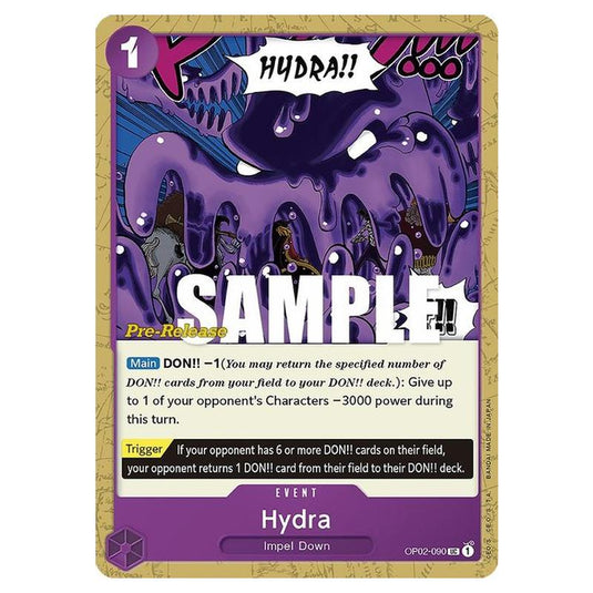 One Piece - OP-02: Paramount War Promos - Hydra - OP02-090