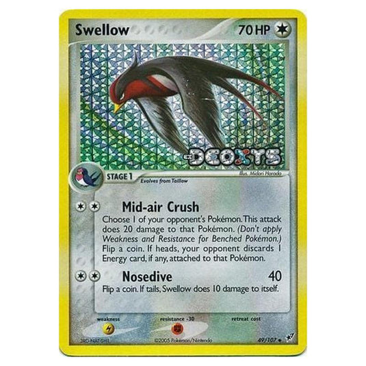 Pokemon - EX Deoxys - Swellow - 049/107
