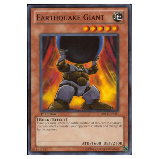Yu-Gi-Oh! - Duelist Revolution - Earthquake Giant (Common) DREV-EN001
