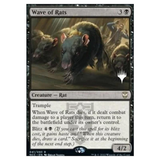Magic The Gathering - Commander: Streets of New Capenna Promos - Wave of Rats - 041/281