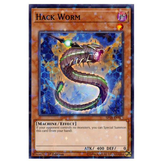 Yu-Gi-Oh! - Star Pack VRAINS - Hack Worm (Starfoil) SP18-EN015