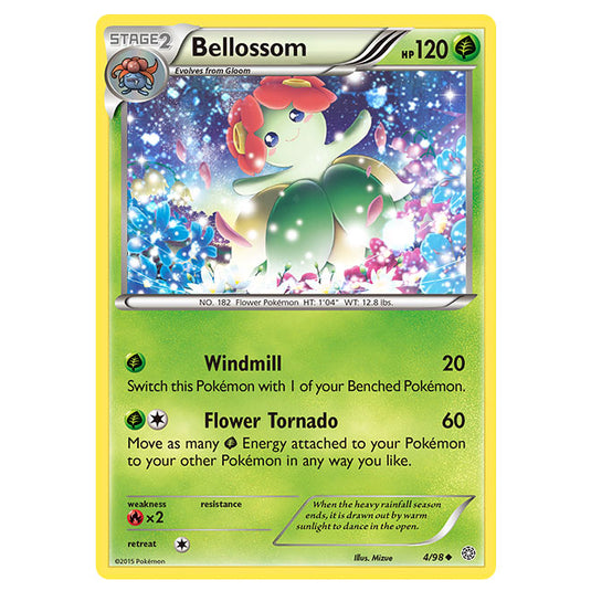 Pokemon - Ancient Origins - Bellossom 4/98 (Holo) Pokemon - Ancient Origins - Bellossom 4/98 (Holo)
