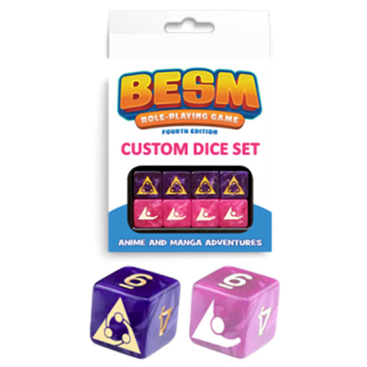 Big Eyes, Small Mouth (BESM) - D6 Dice Set