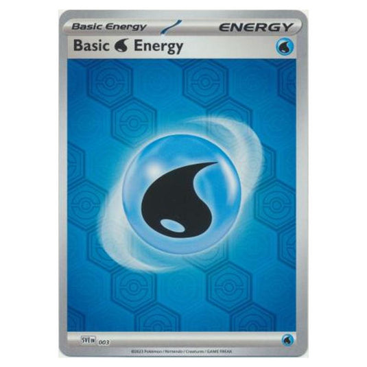 Pokemon - Shrouded Fable - Water Energy SVE 003 (Reverse Holo) Pokemon - Shrouded Fable - Water Energy SVE 003 (Reverse Holo)