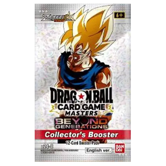 Dragon Ball Super Card Game - Masters Zenkai Series - B24 - Beyond Generations - Collector Booster Pack
