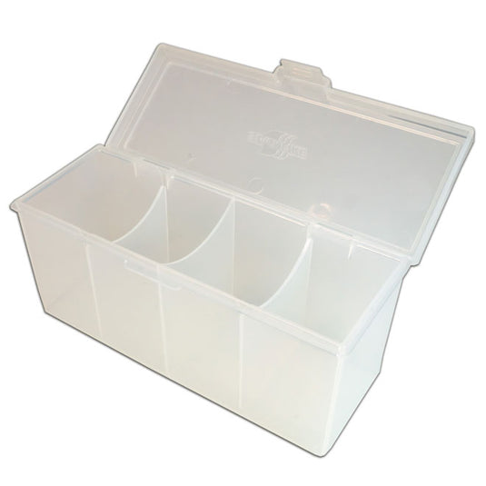 Blackfire 4-Compartment Storage Box - Clear