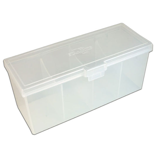 Blackfire 4-Compartment Storage Box - Clear