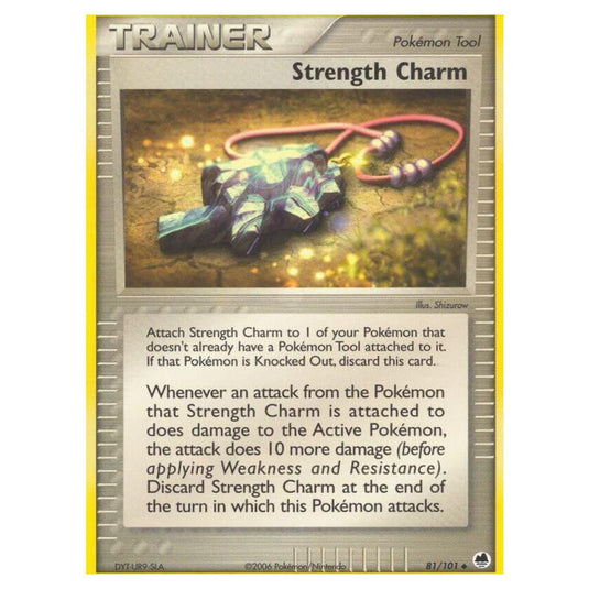 Pokemon - EX Dragon Frontiers - Strength Charm - 081