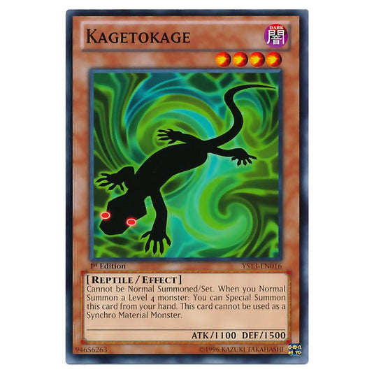 Yu-Gi-Oh! - Super Starter - V for Victory - Kagetokage (Common) YS13-EN016