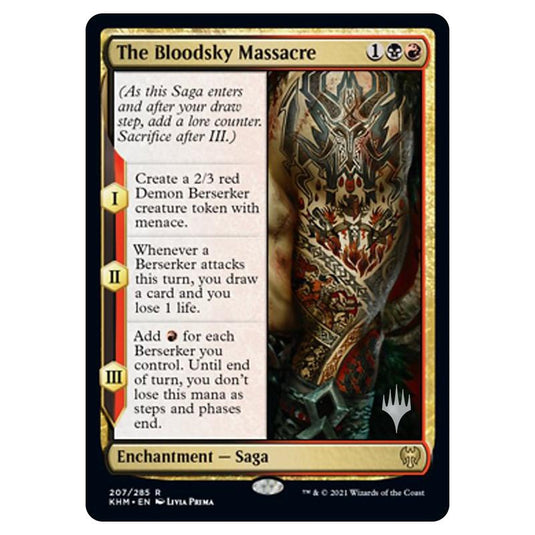 Magic The Gathering - Kaldheim Promos - The Bloodsky Massacre - 207/285