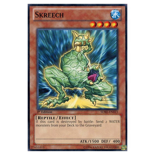 Yu-Gi-Oh! - Realm of the Sea Emperor Structure Deck - Skreech (Common) SDRE-EN015