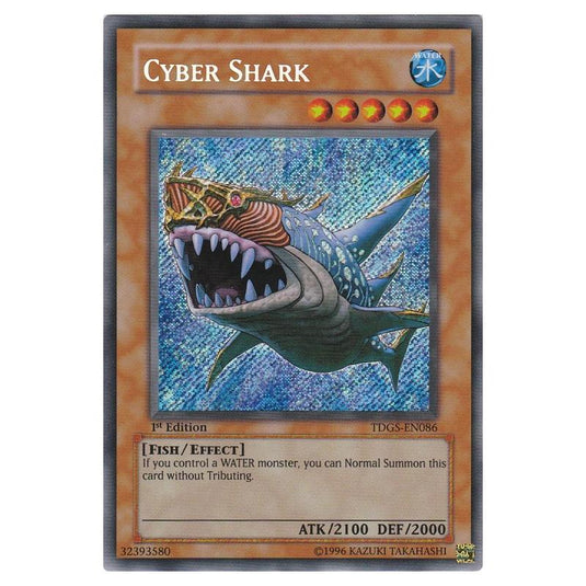 Yu-Gi-Oh! - The Duelist Genesis - Cyber Shark (Secret Rare) TDGS-EN086