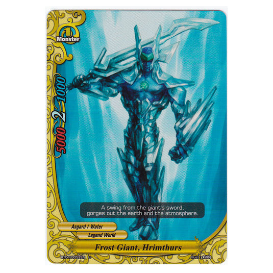 Future Card Buddyfight - Darkness Fable - Frost Giant Hrimthurs - 52/105 (Reverse Holo)