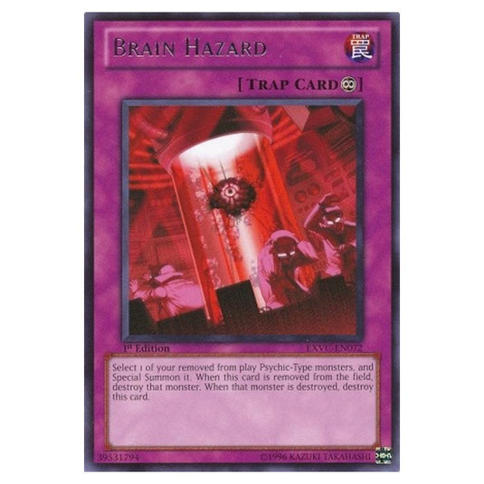 Yu-Gi-Oh! - Extreme Victory - Brain Hazard (Rare) EXVC-EN072