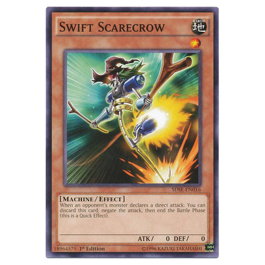 Yu-Gi-Oh! - Synchron Extreme Structure Deck - Swift Scarecrow (Common) SDSE-EN016