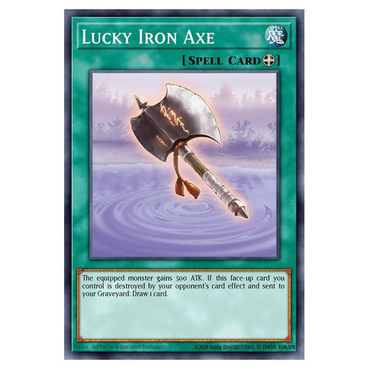 Yu-Gi-Oh! - Force of the Breaker - Lucky Iron Axe (Rare) FOTB-EN037