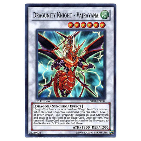 Yu-Gi-Oh! - Starstrike Blast - Dragunity Knight - Vajrayana (Super Rare) - STBL-EN097
