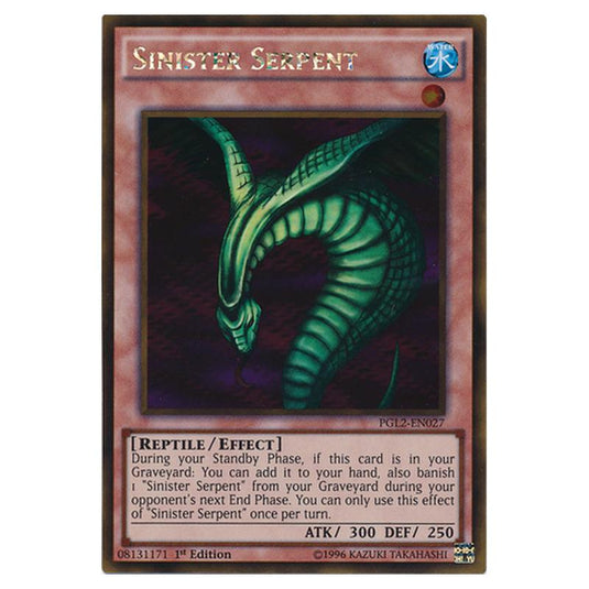 Yu-Gi-Oh! - Premium Gold - Return of the Bling - Sinister Serpent (Gold Rare) PGL2-EN027