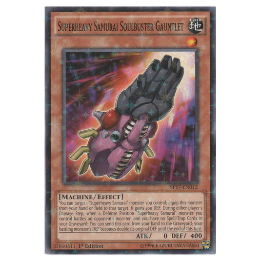 Yu-Gi-Oh! - Star Pack Battle Royal - Superheavy Samurai Soulbuster Gauntlet (Starfoil Rare) SP17-EN012