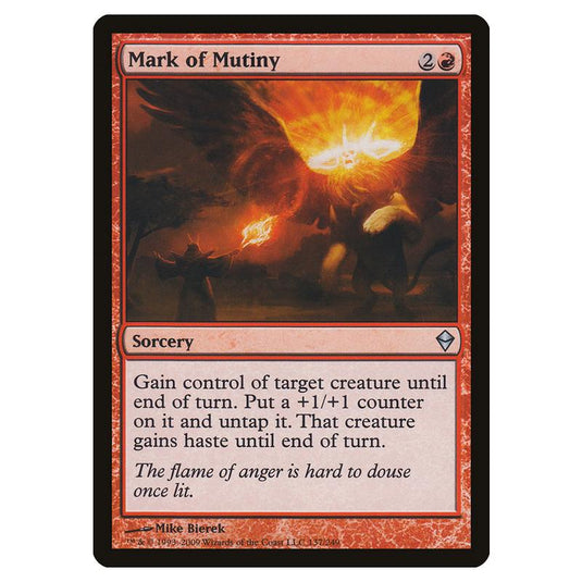 Magic The Gathering - Zendikar - Mark Of Mutiny - 137/249 (Foil)