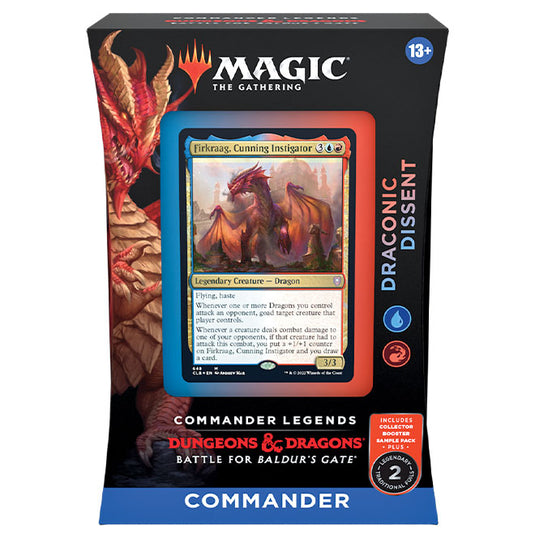 Magic the Gathering - Commander Legends - Battle For Baldur's Gate - Commander Deck - Draconic Dissent
