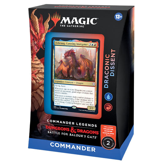 Magic the Gathering - Commander Legends - Battle For Baldur's Gate - Commander Deck - Draconic Dissent