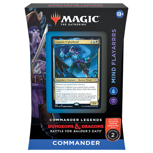 Magic the Gathering - Commander Legends - Battle For Baldur's Gate - Commander Deck - Mind Flayarrrs