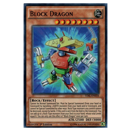 Yu-Gi-Oh! - The Dark Illusion - Block Dragon (Ultra Rare) TDIL-EN034