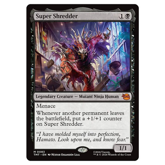 Magic The Gathering - Teenage Mutant Ninja Turtles - Super Shredder - 0083