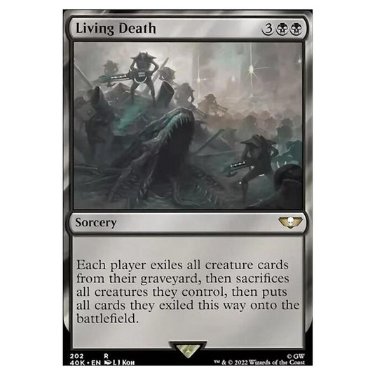 Magic The Gathering - Universes Beyond - Warhammer 40k - Living Death - 202/168