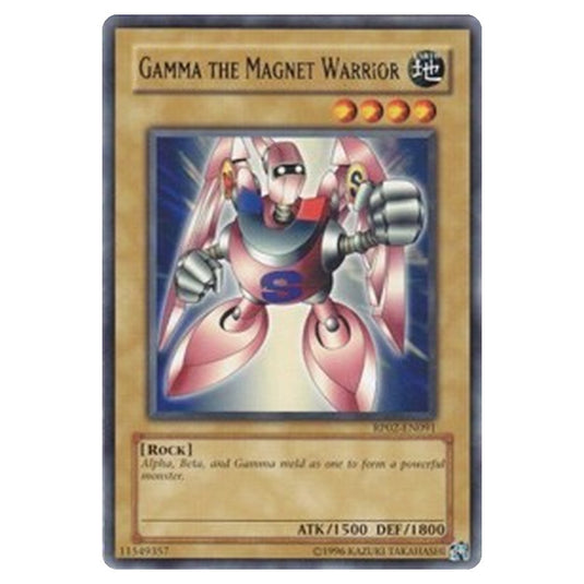 Yu-Gi-Oh! - Retro Pack 2 - Gamma The Magnet Warrior (Rare) - RP02-EN091