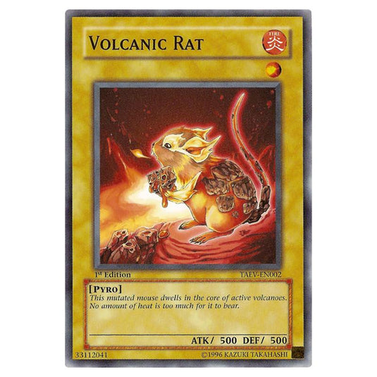 Yu-Gi-Oh! - Tactical Evolution - Volcanic Rat (Common) TAEV-EN002