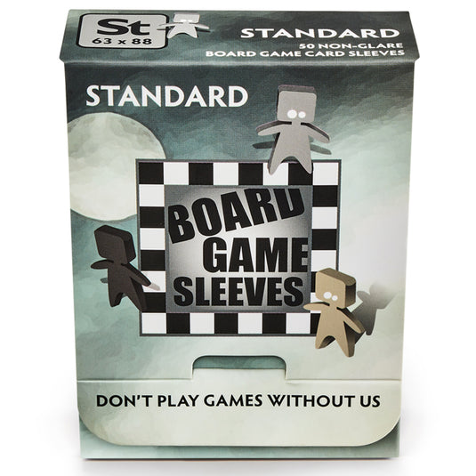 Board Games Sleeves - Standard Non-Glare (63x88mm) - 50 Sleeves