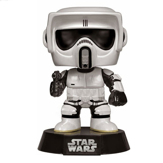 Funko POP! - Star Wars - #38 Biker Scout Bobble Head Figure